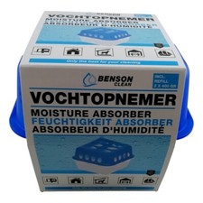 Absorbeur d'humidité Déshumidificateur d'Air + 2X Recharge Sachet Granulés 400G