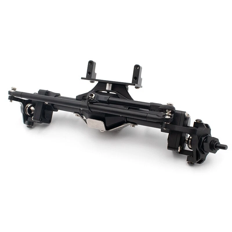 KYX CNC Aluminum Front Rear Axle Group for 1/10 Axial SCX10 RC Crawler Car - Image 2 of 4