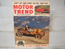 MOTOR TREND Sept 1952; CADILLAC & NASH RAMBLER TESTS, TORREY PINES RACE