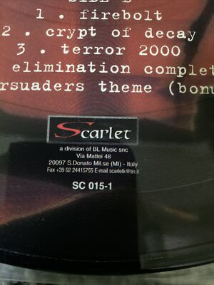 Terror 2000 Lp Picture Disc Slaughterhouse Supremacy V. G | eBay