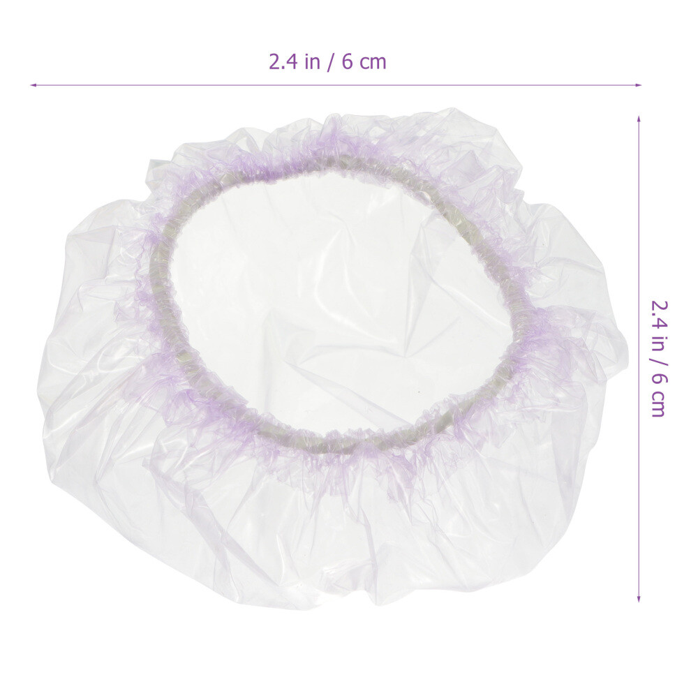 100 Pcs Ear Shower Cap Covers Hairdressing Protectors Salon Dye eBay