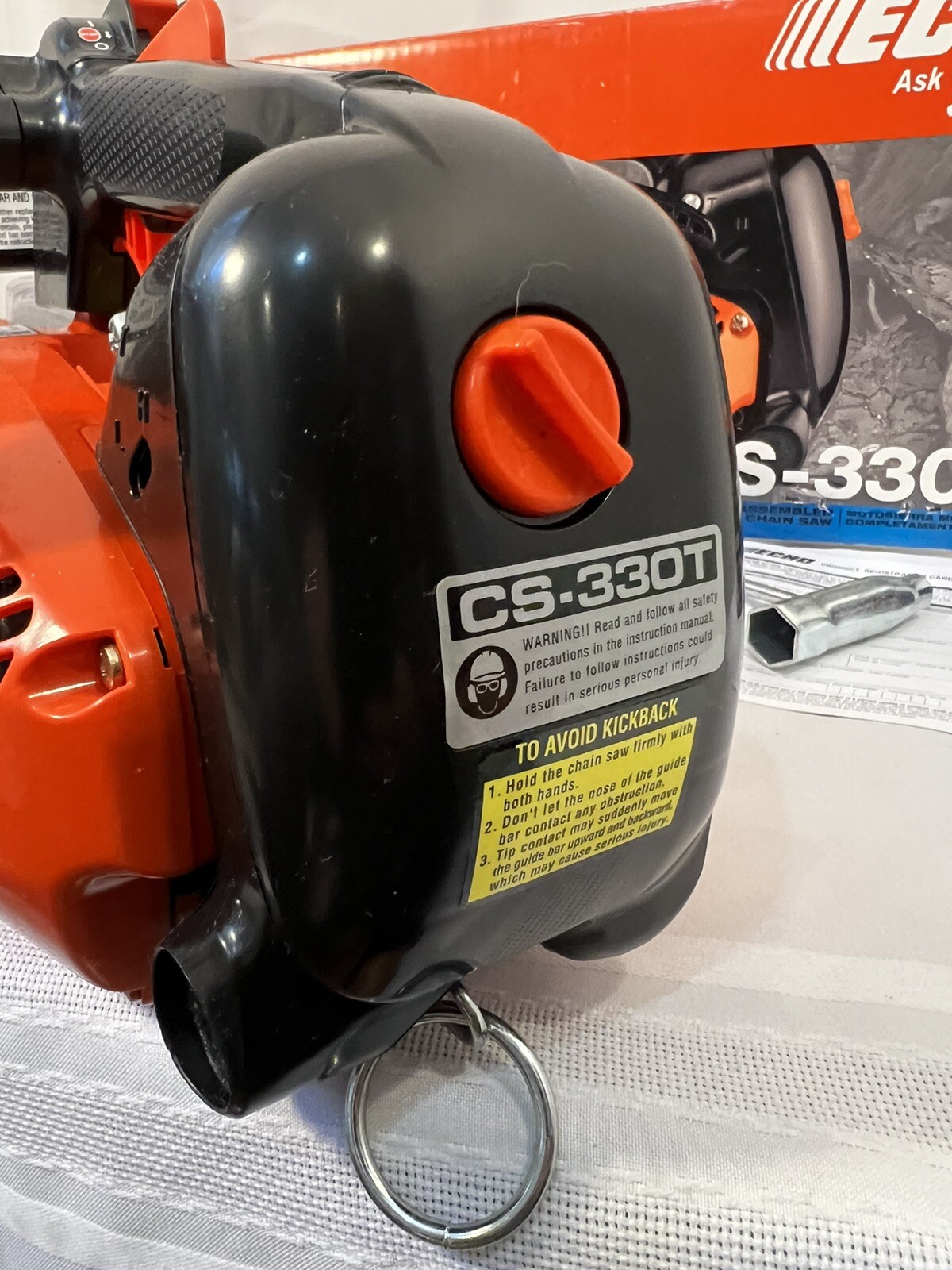 NEW IN BOX!! Echo CS330T 14” Professional Top Handle Arborist Chainsaw
