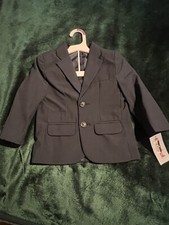 Cat Jack Boys' Suit Jacket Navy Blue Size 2T