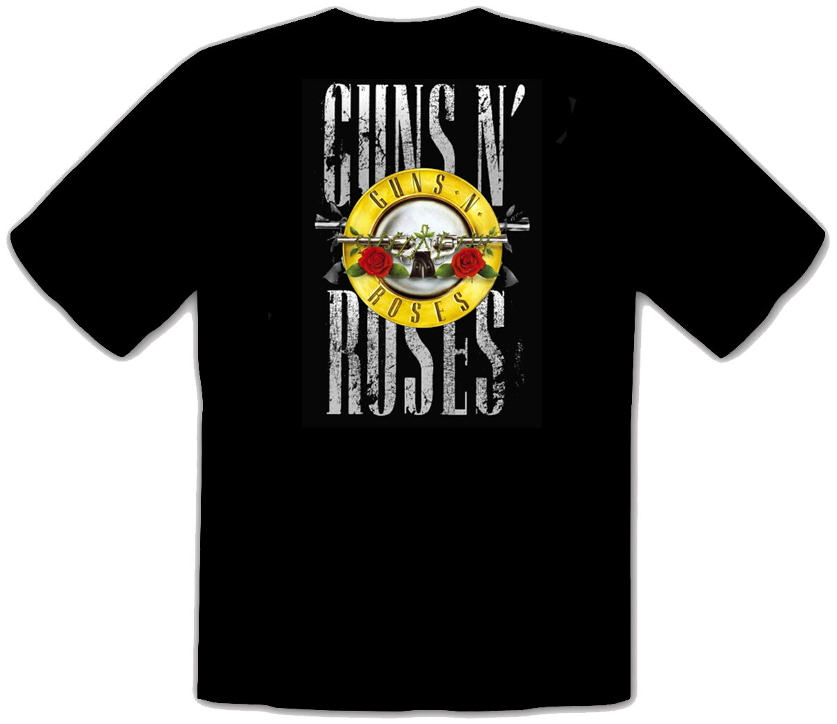 ALTRA Guns and Roses Guns N Roses Musica Rock Maglietta NERA 135