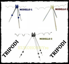 tripode pesca poggia canne reggicanna surfcasting porto fondo carpa cavalletto