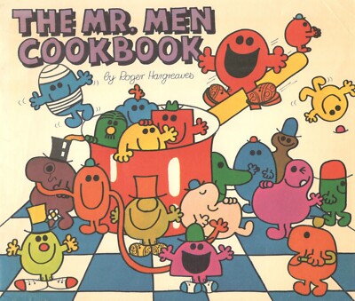 THE MR. MEN COOKBOOK Roger Hargreaves TRUMAN LONDON 1977 Rezepte Jeanette Wilkie