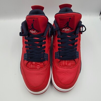 Air Jordan 4 FIBA 2019 Size 10 M Used Rare Retro Authentic Red