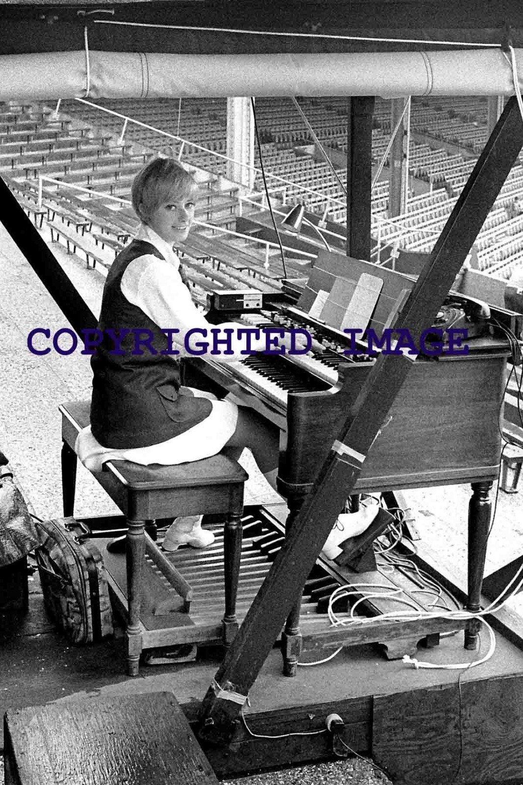 Nancy Faust Set of 5- 4x6 Post Card size set Comiskey Park Color 4x6 PC ...