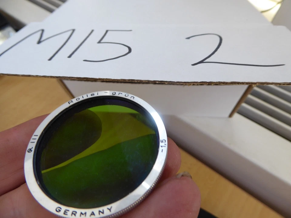 Vintage Rollei grun green -2 Camera Lens Filter - RIII Bay 3 + genuine case - Image 2 of 4
