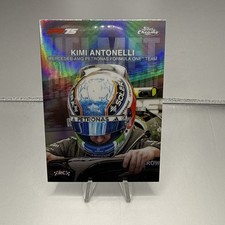 2025 Topps Chrome Formula 1 F1 KIMI ANTONELLI Helmet Refractor RC Mercedes #HC-1