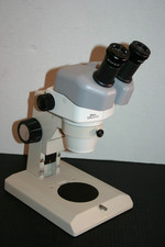 Nikon SMZ-660 Stereozoom Microscope 8-50X on Desktop Stand - Nice