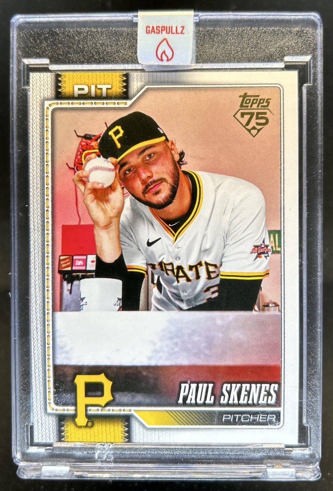2026 Topps Paul Skenes SSP Golden Mirror Variation #100 Pirates