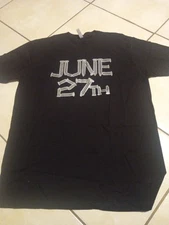 DJ Screw June 27th T-shirt Black men's size XL Donnie Houston