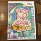 Kirby's Epic Yarn Nintendo Wii  No Manual