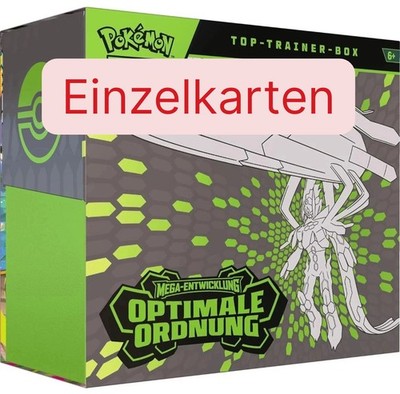 Pokemon Optimale Ordnung Einzelkarten - Auswahl - Deutsch