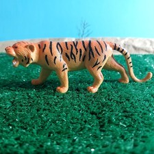 Bengal Tiger 7 Inch Figurine Big Cats Wild Animal Figure PVC Toy Collectible 