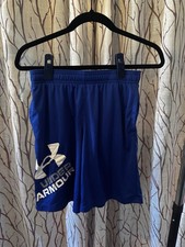 Under Armour Heatgear Loose Shorts Cobalt Blue Youth L