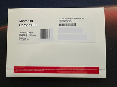 Microsoft Windows Server 2025 Datacenter Edition 64 Cores  / DVD / COA / OEI 