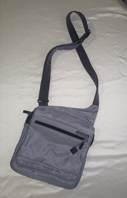 Hedgren Urban Bags Purse Gray Crossbody Adjustable Strap Multi Pocket Nylon