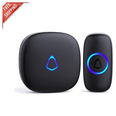 Modern Waterproof Wireless Doorbell - 58 Chimes, 1000Ft Range, Easy Installation