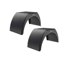 2 x Kotflügel eckig Breite 450 mm Spannweite 915 mm LKW Anhänger NFZ Trecker