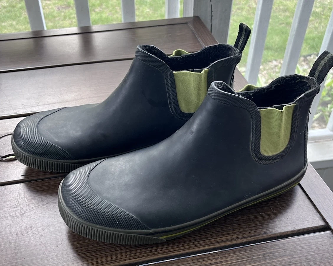 Tretorn Black Waterproof Chelsea Rain Boots Size 43 Tretorn Black Rubber Boots for Men for Sale | Shop New  main image 4