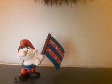 smurf smurf smurf smurf: PVC no TOXICO (RARE piece) Pituffo Barca club 84