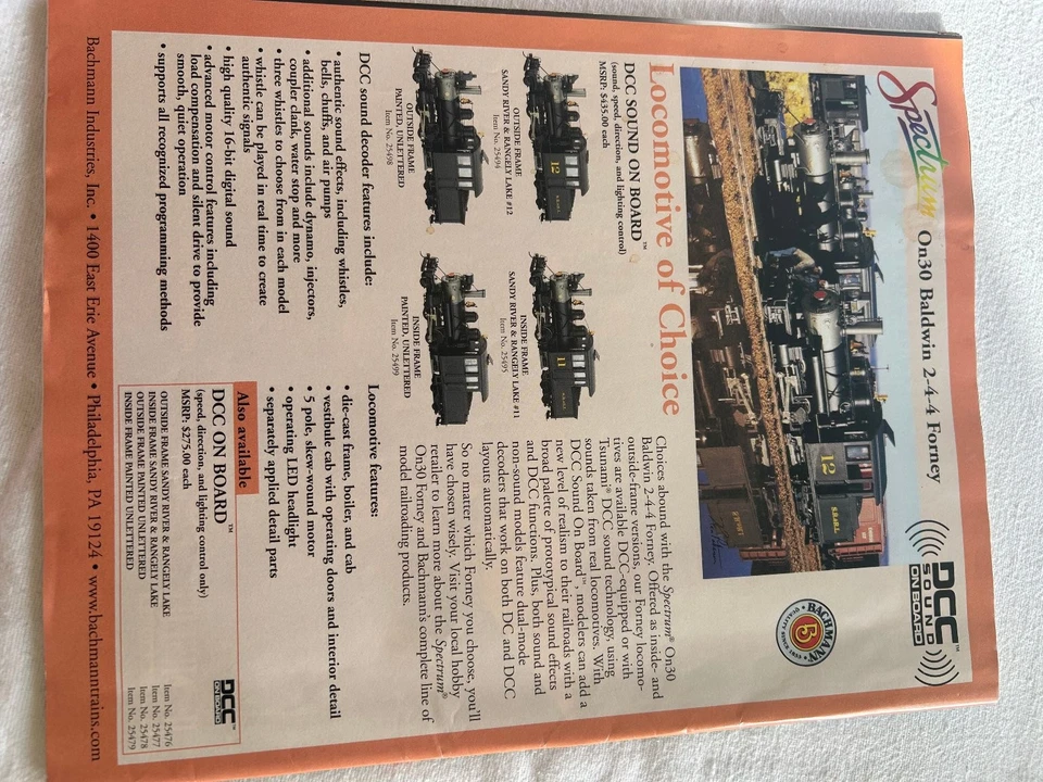 Model Railroad News Magazine April 2008 Vol 14 Issue 4 HO Scale Triplex - Image 2 of 2