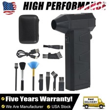 Compressed Air Duster Mini Air Duster Rechargeable Cordless Electric Air Blower