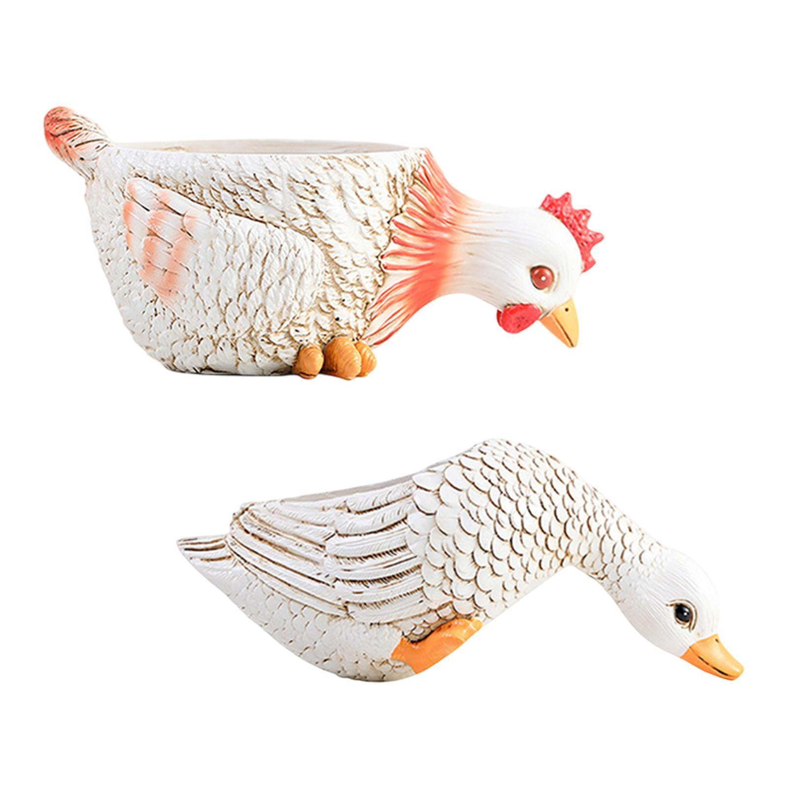 Animal Flower Pot Decorative Plant Pot Easter Decoration Multipurpose Plant