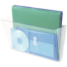 Deflecto DocuPocket 73101 Présentoir à prospectus mural transparent DIN A4