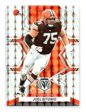 Joel Bitonio Silver Mosaic 2022 Panini Mosaic #225 Cleveland Browns