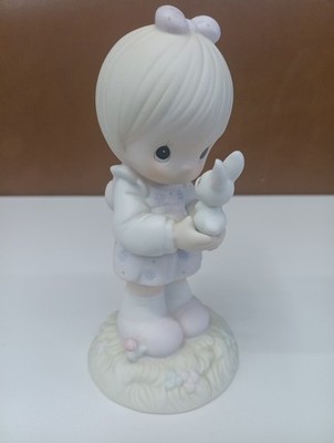 Precious Moments 109886 ''Wishing You A Happy Easter'' Collection Figurine. C76