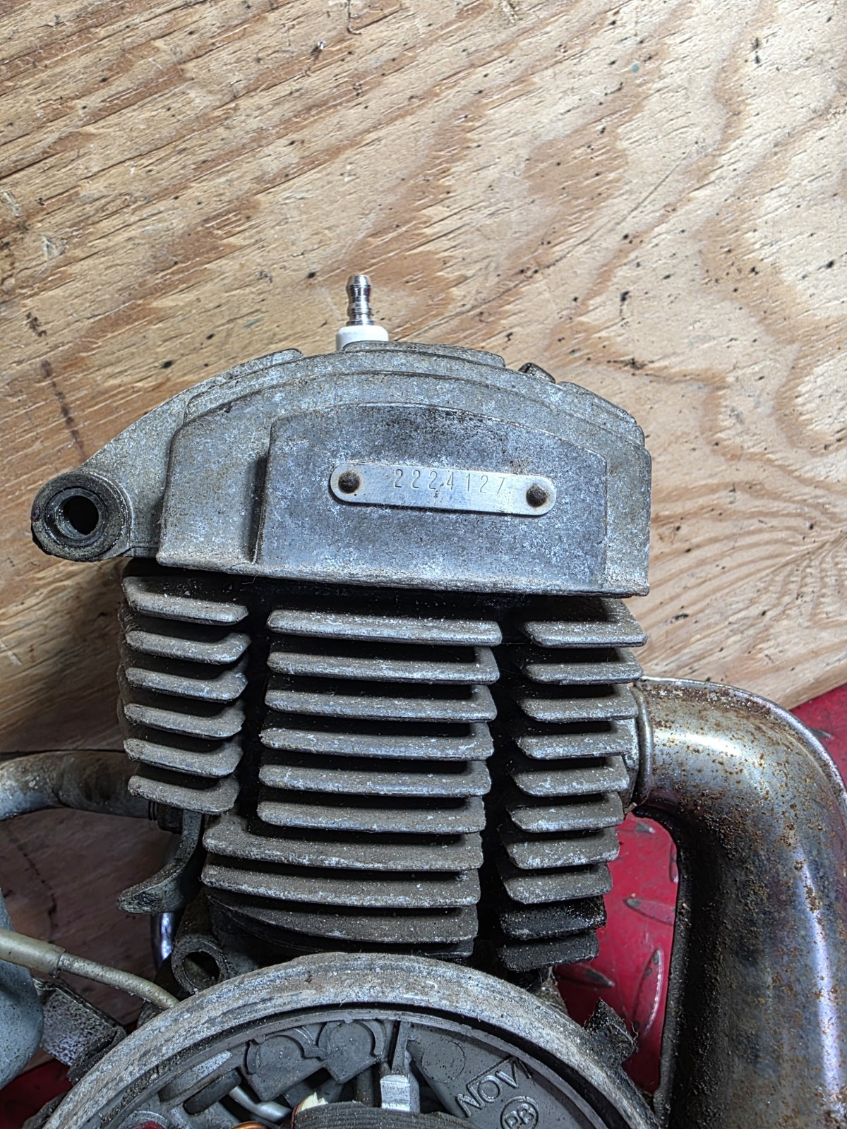 1975 Mobylette Motobecane 4T Engine Assembly