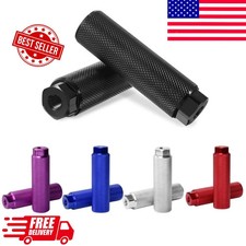 1Pair Bike Pegs Aluminum Alloy Lead Foot Bicycle Pegs MBX Pegs Fit 3/8 in Axles