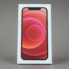 Apple iPhone 12 Red 64GB Empty Retail BOX ONLY. NO PHONE.