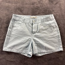 Tommy Hilfiger Chino Women s Shorts Light Blue Size 10 Inseam 4 Inches