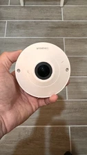 Wisenet QNF-9010 12mp Indoor Fisheye IP **Camera Only** Hanwha Techwin