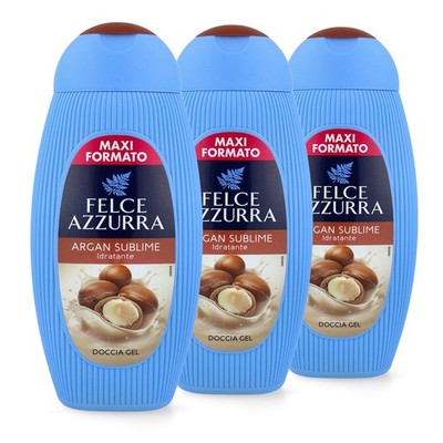 PAGLIERI Felce Azzurra Duschgel Argan Sublime 3x 400 ml