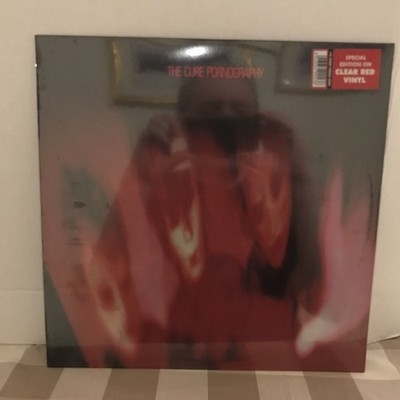   The Cure   Pornography   Red Vinyl LP   New Sealed   Mint   2008 Reissue