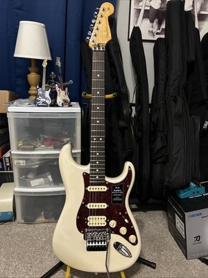 Fender Player II Modified Stratocaster HSS FR Electric Guitar - Olympic White