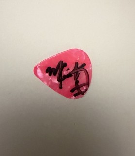 Machine Gun Kelly Autographed Signed Guitar Pick MGK