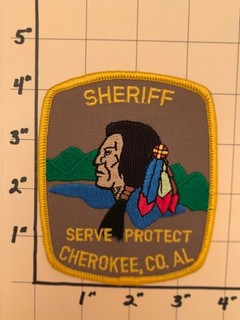 CHEROKEE COUNTY SHERIFF AL ALABAMA INDIANHEAD