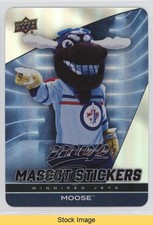 2025-26 Upper Deck MVP Mascot Stickers Mick E Moose #MS-29 READ 0gu