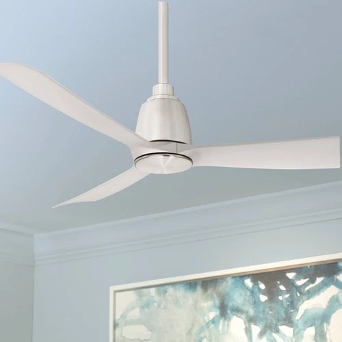 44" Fanimation Kute Brushed Nickel Damp Smart Ceiling Fan - Picture 1 of 3