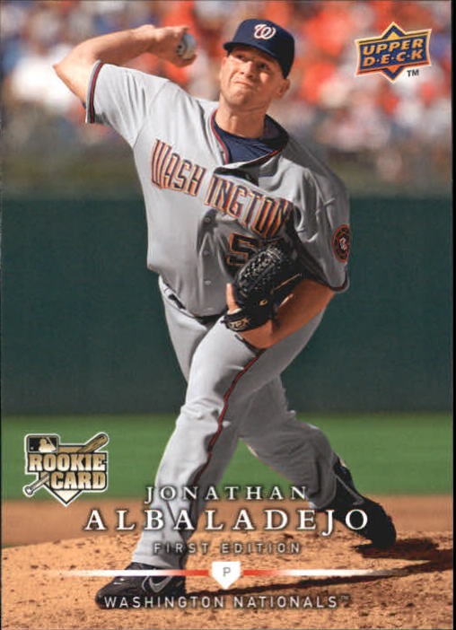 2008 Upper Deck First Edition Baseball :Main Set" Cards #251 to #500