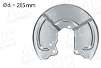 Spritzblech Ankerblech Hinterachse Links FÜR Alfa Romeo 155 (167 ) - AIC 71338