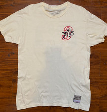 VTG-Mitchell  Ness ALLEN IVERSON 76ERS 2001 NBA Finals Game 1 Stats Tee SZ L