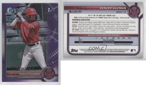 2022 Bowman Chrome Prospects Purple Refractor /250 Denzer Guzman #BCP-138
