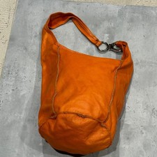 Borsa Nardelli in pelle arancione - sfoderata